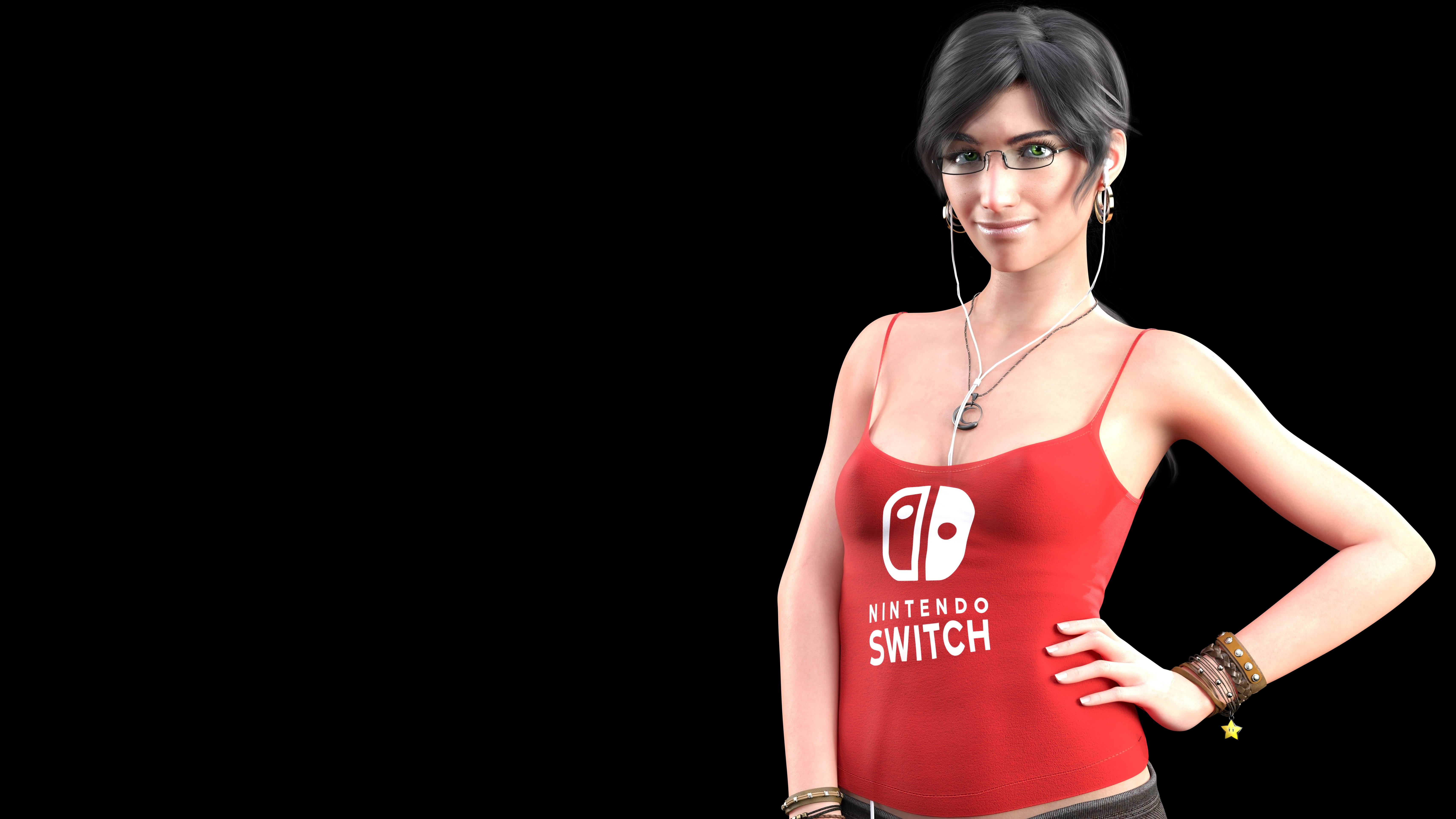 Sakirah Rodaun Nintendo Power nerdy girl